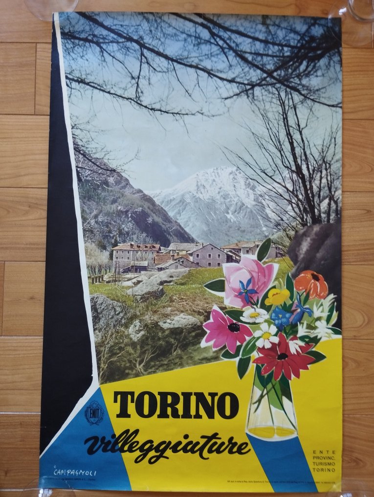 Adalberto Campagnoli - Torino Villeggiature - 1950er Jahre #1.2