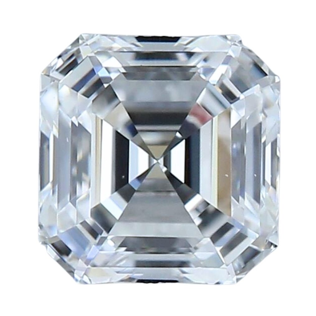 1 pcs Diamante  (Natural)  - 0.70 ct - Cuadrado - E - VS1 - Gemological Institute of America (GIA) #1.1