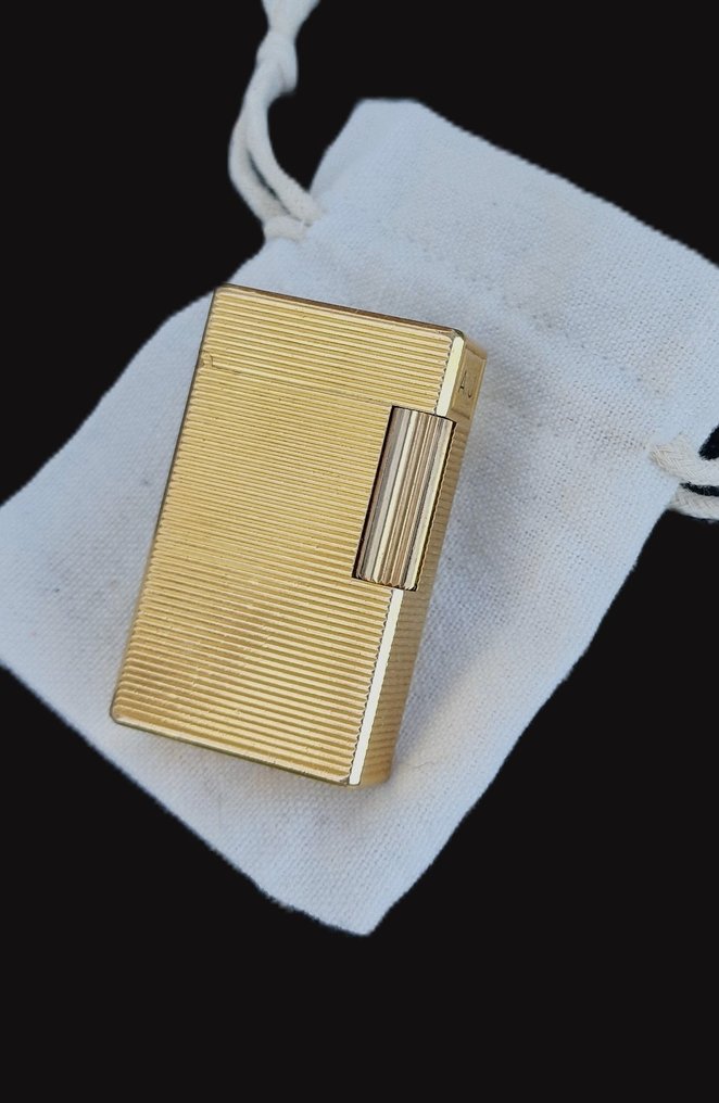 S.T. Dupont - Linha 1 - Αναπτήρας τσέπης - Επιχρυσωμένο 20 Micron #2.1