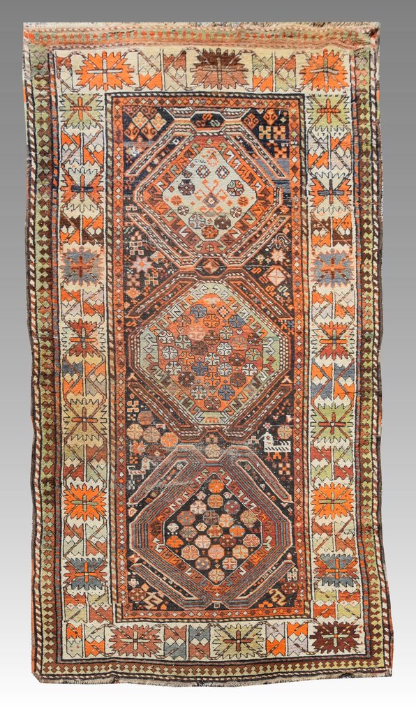 Kazak - 小地毯 - 244 cm - 110 cm #1.1