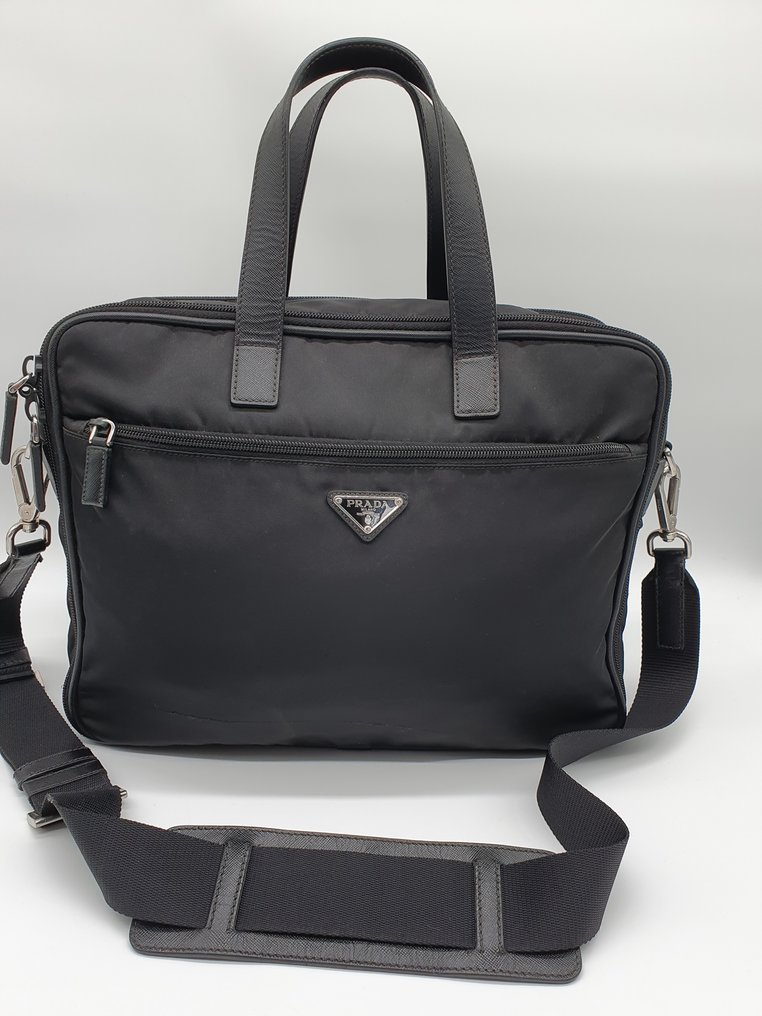 Prada - nylon laptop bag - Läppärilaukku #2.1
