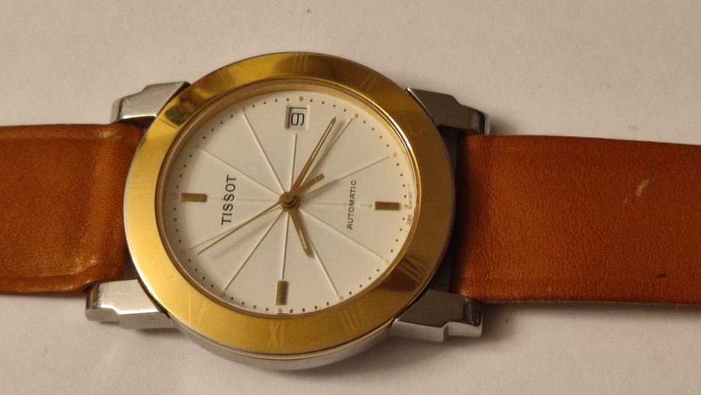 Tissot - Seastar series -Automatic Date Steel/Gold Cal.ETA 2892-2  Wrist Watch -L386 UOMO - L386 - Homem - 1990-1999 #2.1