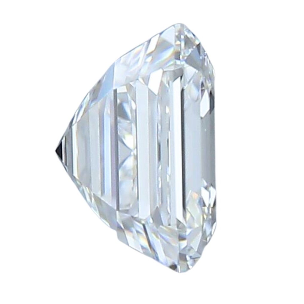 1 pcs 鑽石 - 0.70 ct - 方形, 祖母綠形 - E(近乎完全無色) - VS1 #1.2