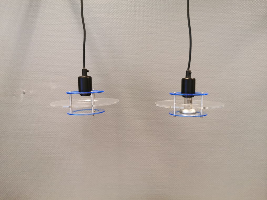 Design Light AS - Lampe à suspendre (2) - Espace mini - Métal et Plexiglas #2.1