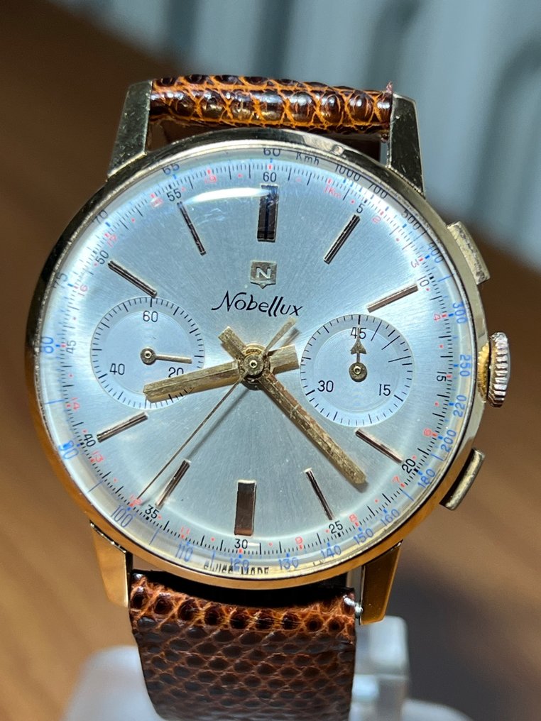 nobellux chronograph - 18 k - Herren - 1950-1959 #1.1