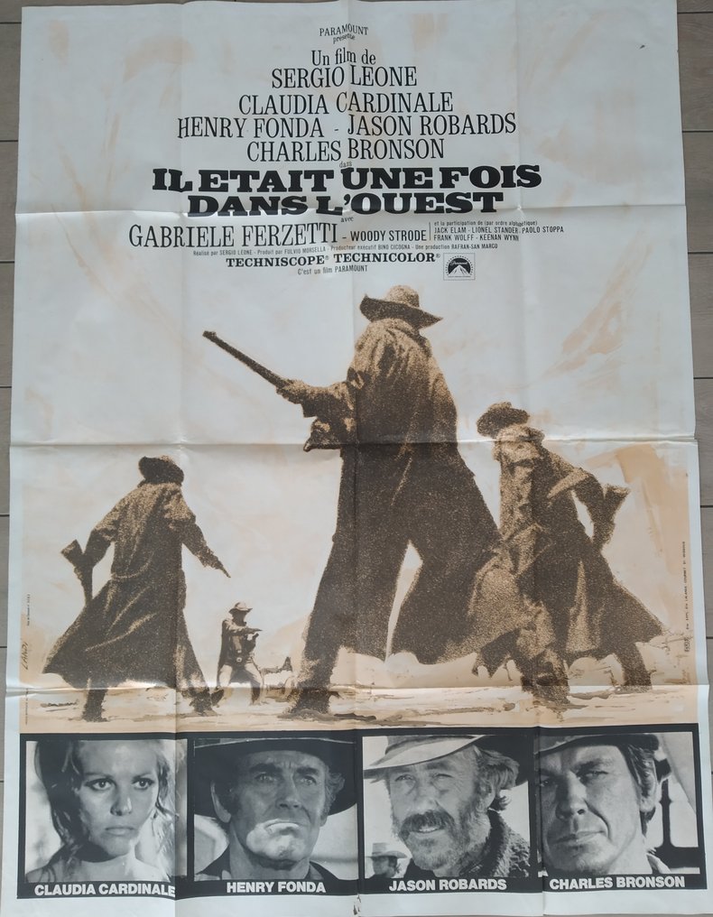Rare - Il Était une Fois dans l'Ouest - Affiche Originale de Cinéma 120x160cm #2.1