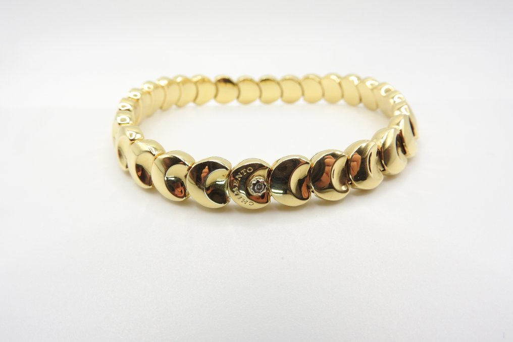 Chimento - Armband - Armillas Flexible - 18 karaat Geel goud -  0.02ct. tw. Diamant  (Natuurlijk) #2.1