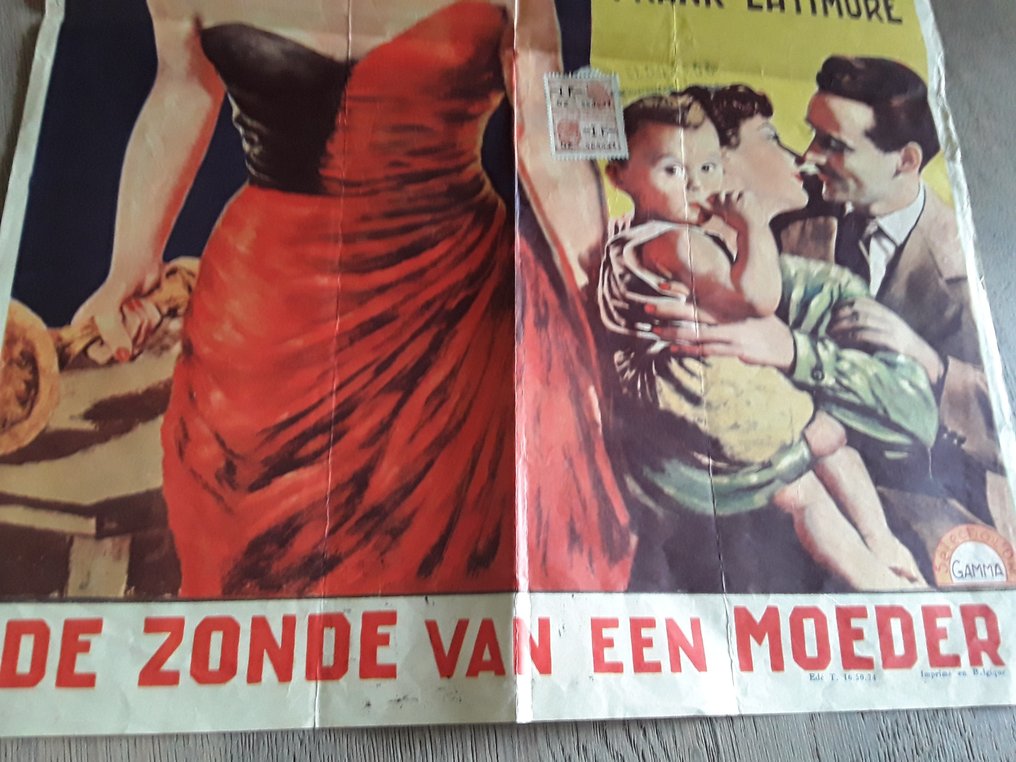 Ede - Imprime en Belgique - Ede - Le Peche d' une Mere - De zonde van een moeder - 1950s #3.1