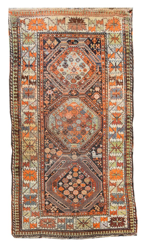 Kazak - 小地毯 - 244 cm - 110 cm #1.2
