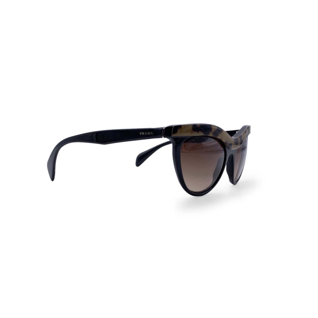 Prada - Black Beige Cat Eye SPR06P Sunglasses 54/19 140mm - Solbriller #1.2