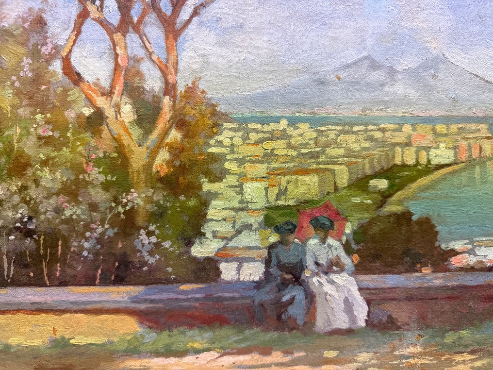 G. Petta (XIX) - Panorama di Napoli #3.1