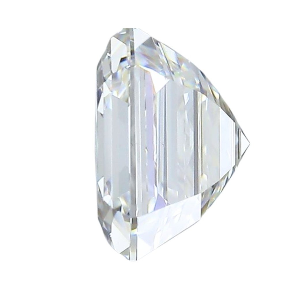 1 pcs Diamant  - 1.51 ct - Quadrat - VVS2 #1.2