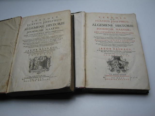 Jacques Basnage de Beauval - Vervolg op Flavius Josephus; of algemene historie der joodsche naatsie, : behelzende ene uitvoerige - 1726/1727 #2.1