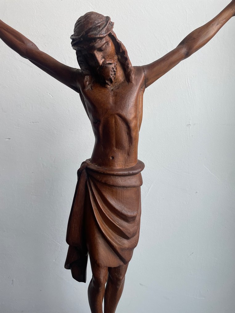 Intaglio, Corpus Christi Oak carving - 50 cm -  #2.1