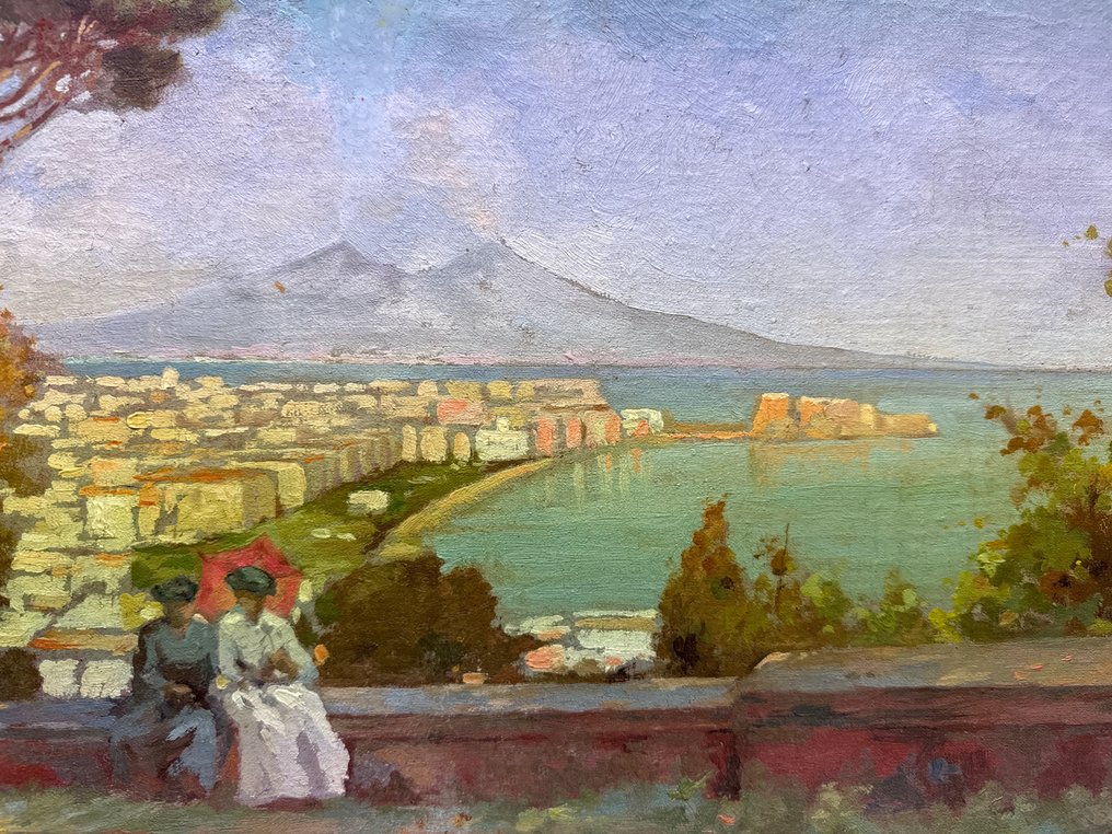 G. Petta (XIX) - Panorama di Napoli #3.2