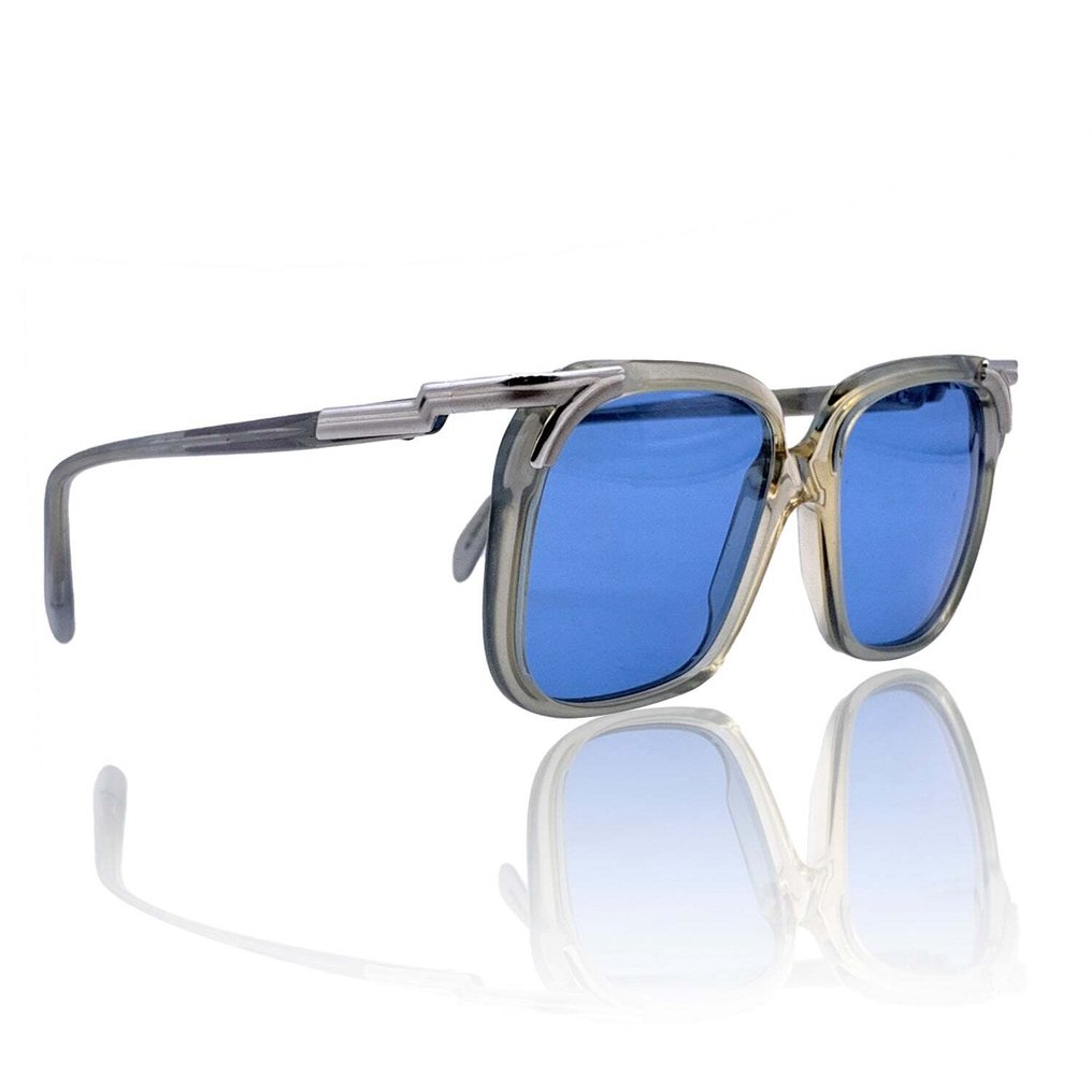 Cazal - Vintage Grey Sunglasses Mod. 112 Col. 01 52/16 130 mm - Zonnebril #1.2