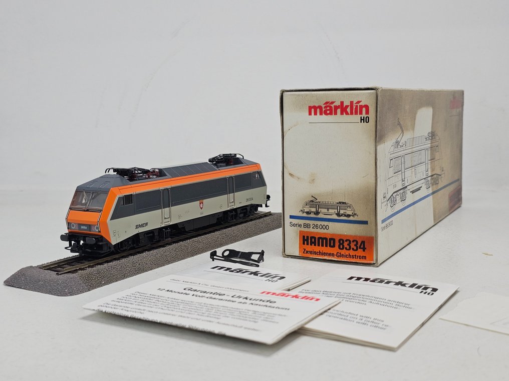 Märklin/Hamo H0 - 8334 - Elektriskt lokomotiv (1) - Serie BB 26 000 - SNCF #1.1