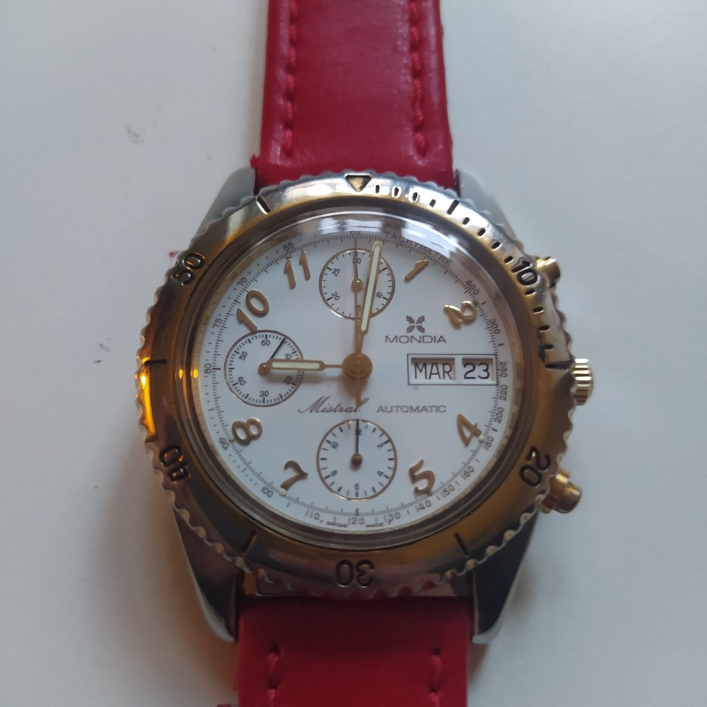 Mondia - Mistral chronograph - Férfi - 1980-1989 #1.2