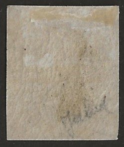 Belgium 1861 - 10c Barna - Hosszúkás medál vízjel nélkül, szélezett, TANÚSÍTVÁNYAL - OBP/COB 10 #2.2