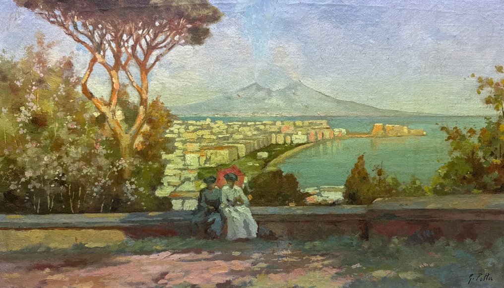 G. Petta (XIX) - Panorama di Napoli #1.1