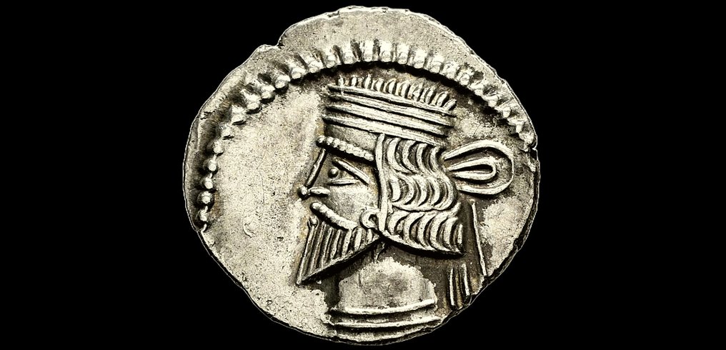 帕提亞帝國. Pakoros I. Drachm 78-120 AD. Ekbatana #1.1