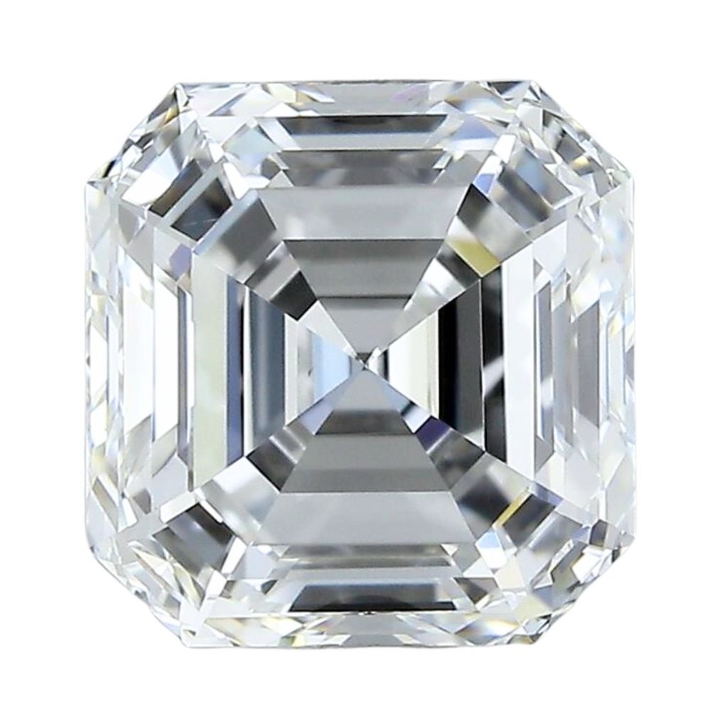 1 pcs Diamant  - 1.51 ct - Firkant - VVS2 #1.1