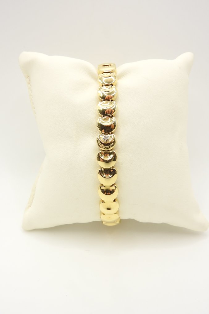 Chimento - Armband - Armillas Flexible - 18 karaat Geel goud -  0.02ct. tw. Diamant  (Natuurlijk) #3.1