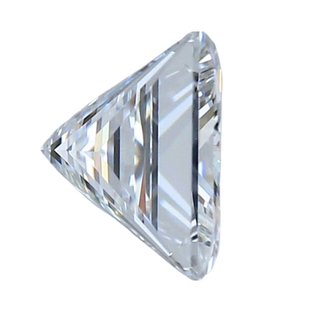 1 pcs Diamante - 0.90 ct - Brilhante, Quadrado - D (incolor) - VS1 #1.2