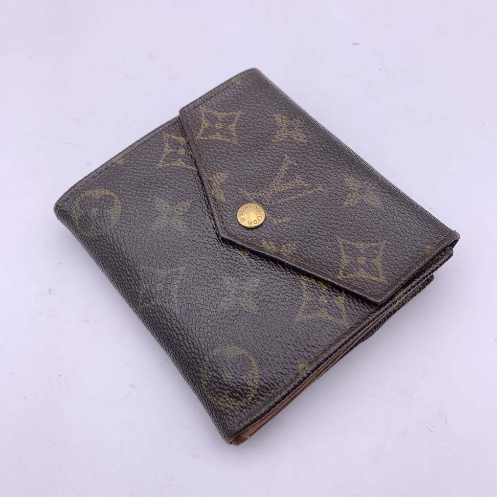 Louis Vuitton - Vintage Monogram Double Flap Wallet Compact M61652 - Women's wallet #2.1