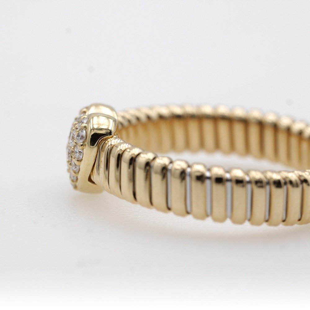 Crivelli - Gyűrű - 18 kt. Sárga arany -  0.20ct. tw. Gyémánt #1.2
