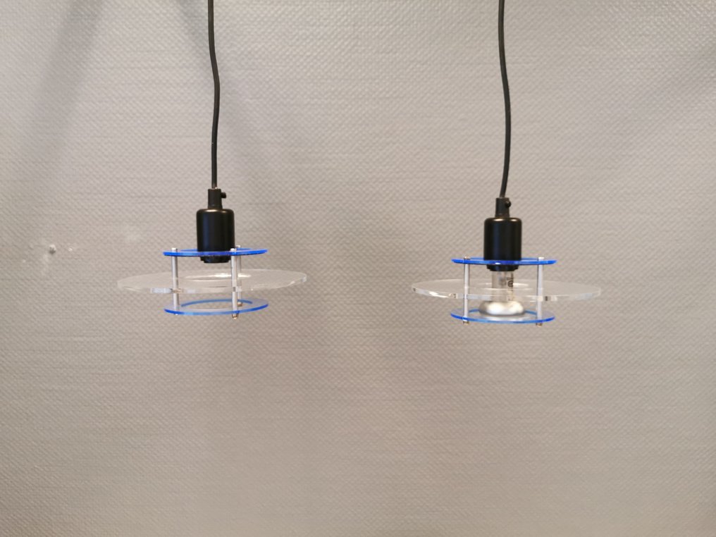 Design Light AS - Lampe à suspendre (2) - Espace mini - Métal et Plexiglas #3.1