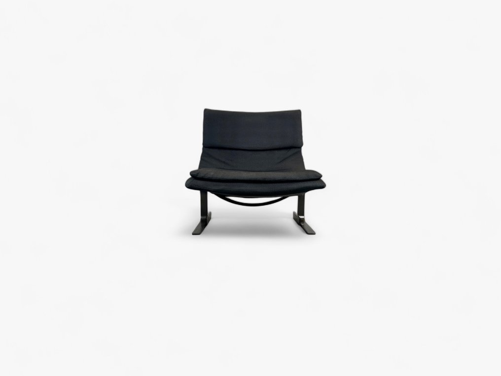 Saporiti - Giovanni Offredi - 休息室椅 - 昂達 - 鋼材和織物 #3.2