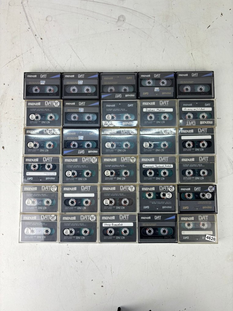 Maxell DAT Tapes DAT digital audio tape Catawiki