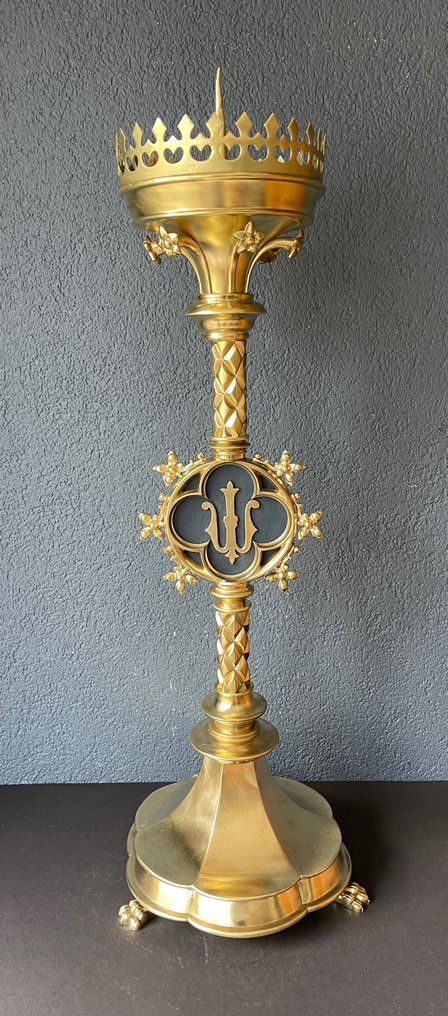 Neo Gotisch - Candleholder - Bronze #2.1