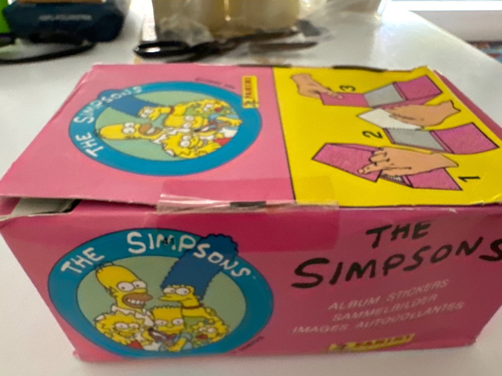 Panini - The Simpsons 1991 - 100 packs edition Sealed box #2.1