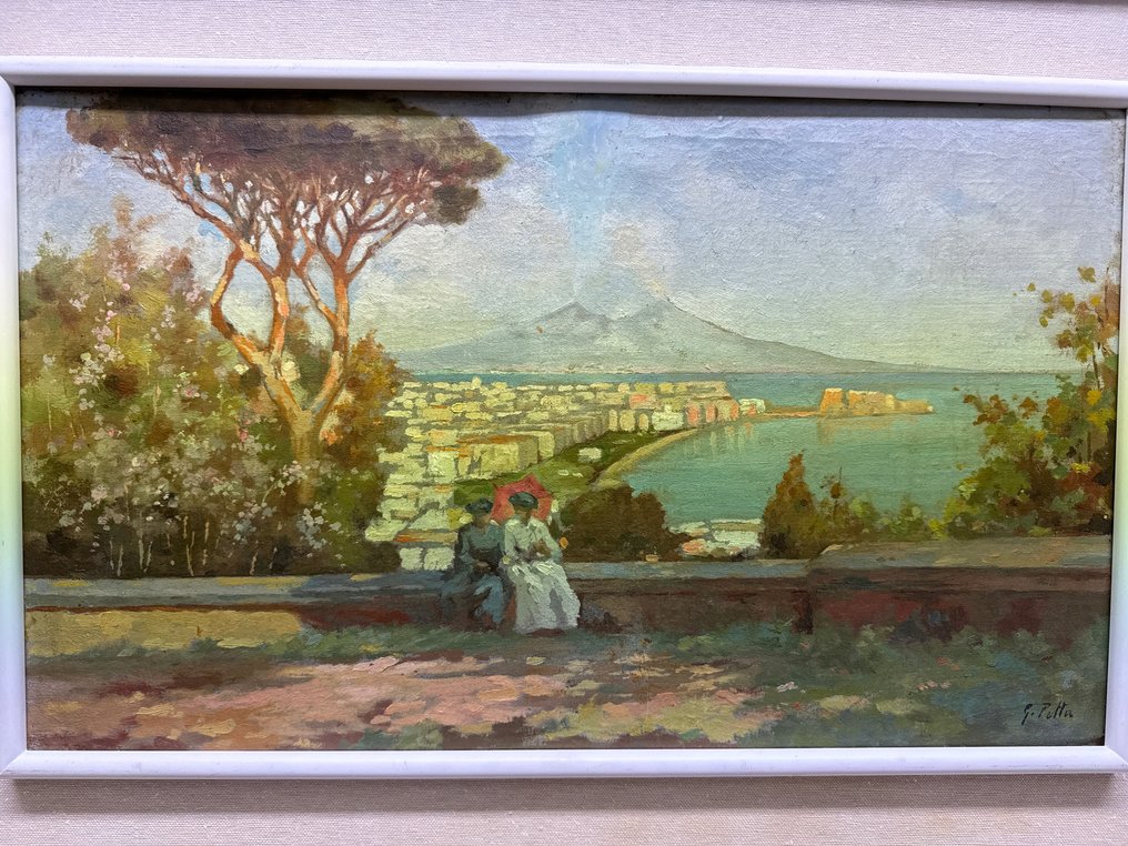 G. Petta (XIX) - Panorama di Napoli #2.2