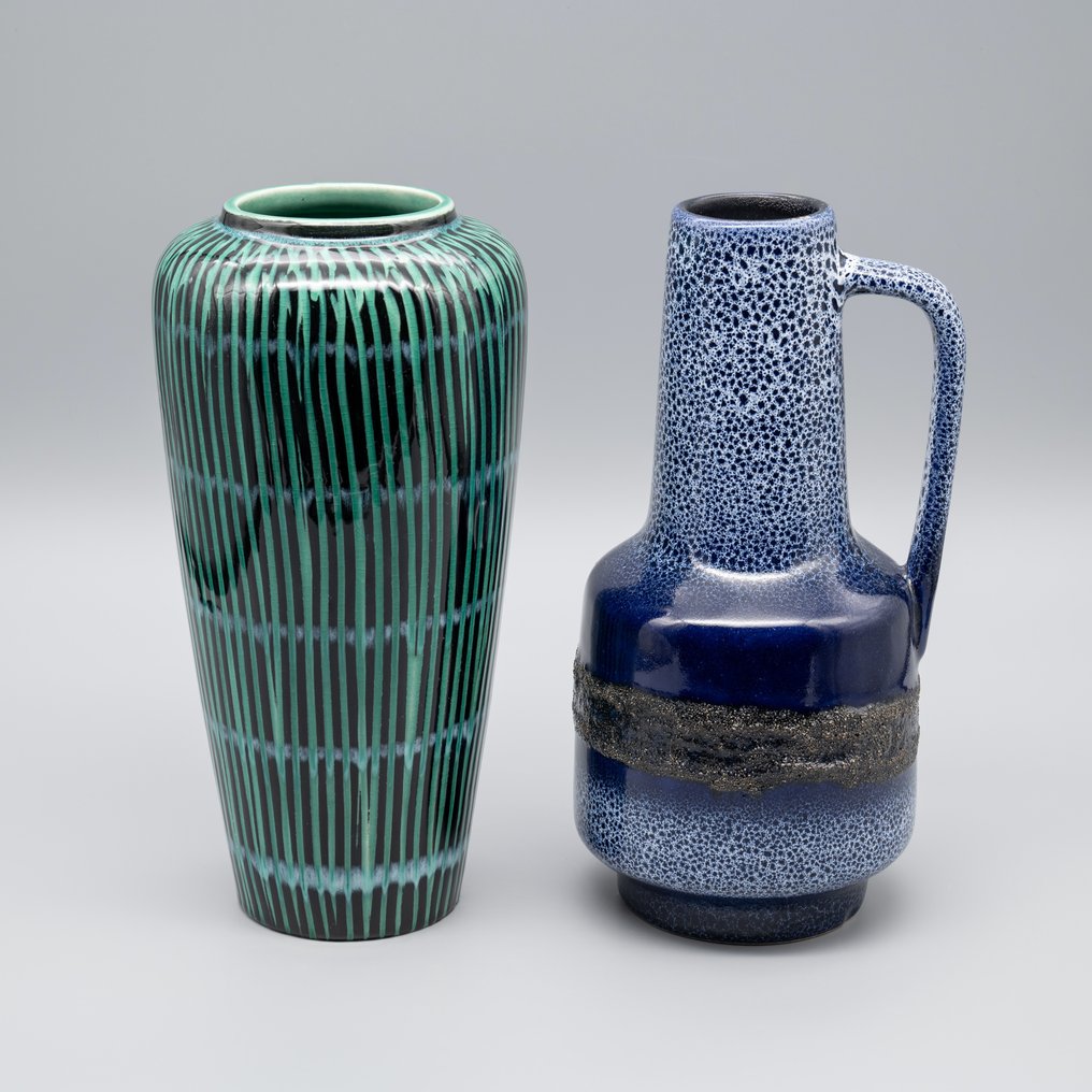 Scheurich - VEB Haldensleben - Vase (2) -  East & West German Pottery  - Ceramic #1.1