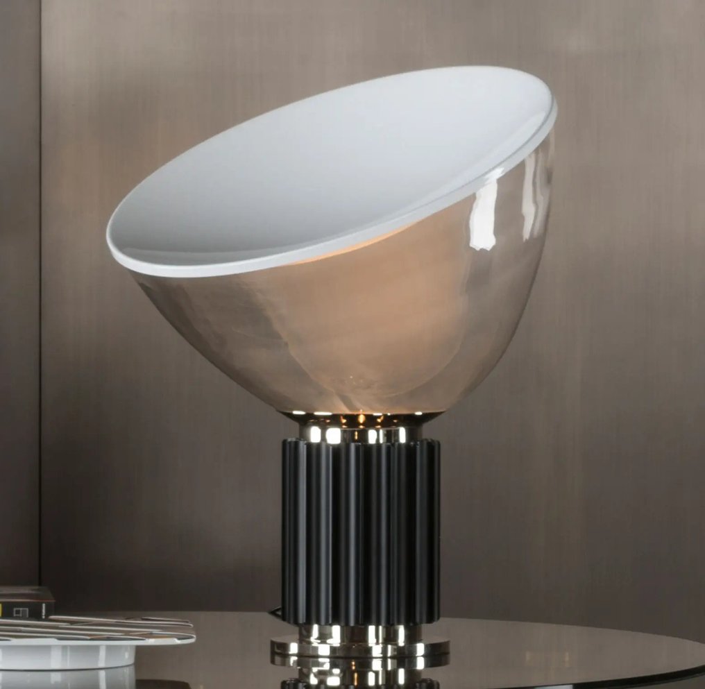 Flos - Achille Castiglioni, Pier Giacomo Castiglioni - 灯具 - TACCIA 小玻璃杯 - 钢, 玻璃 #1.0