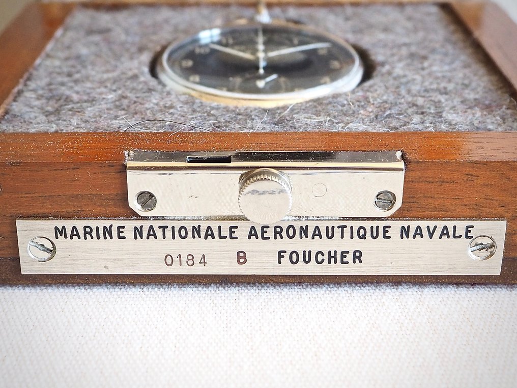 FOUCHER - Montre-chronomètre de l'Aéronautique Navale - 0184-B-FOUCHER - 1960-1969 #2.3