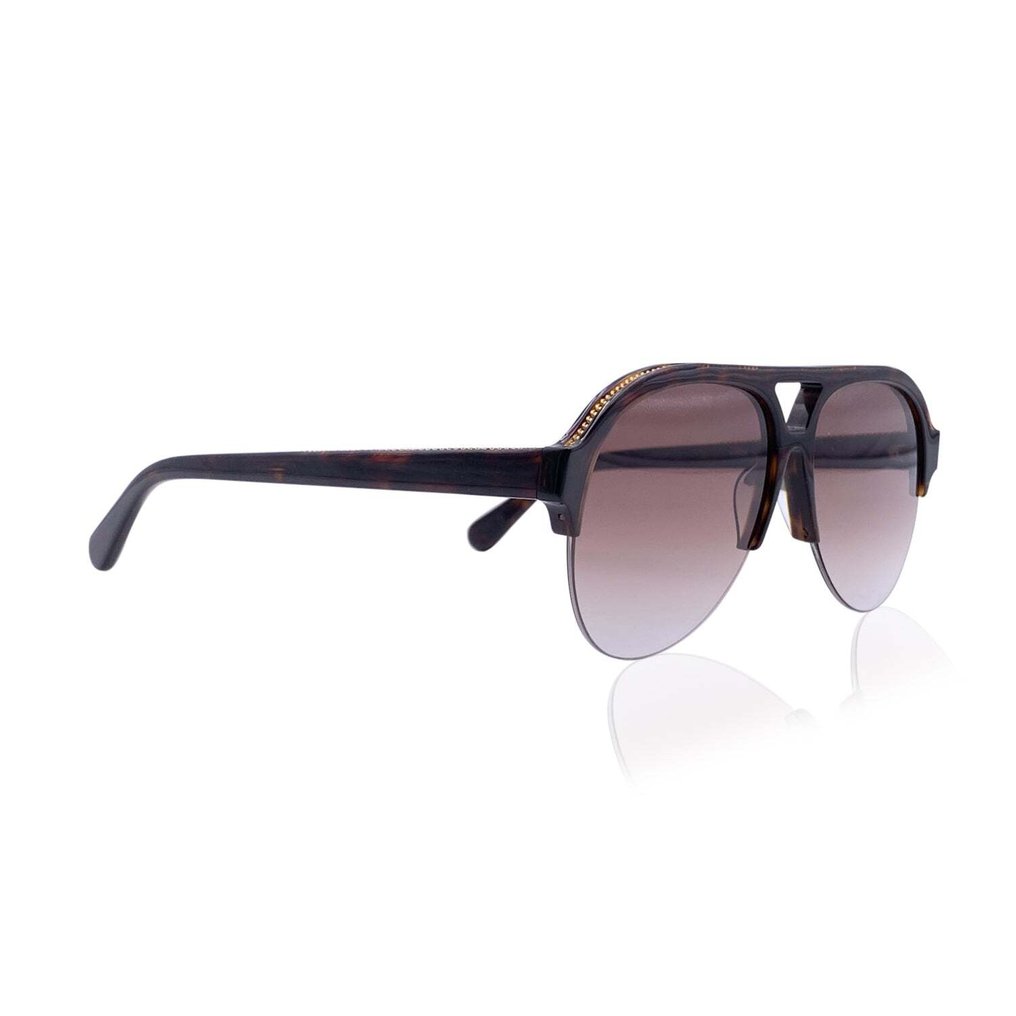 Stella McCartney - Aviator SC0030S Falabella Sunglasses 57/14 145 mm - Okulary przeciwsłoneczne #1.2