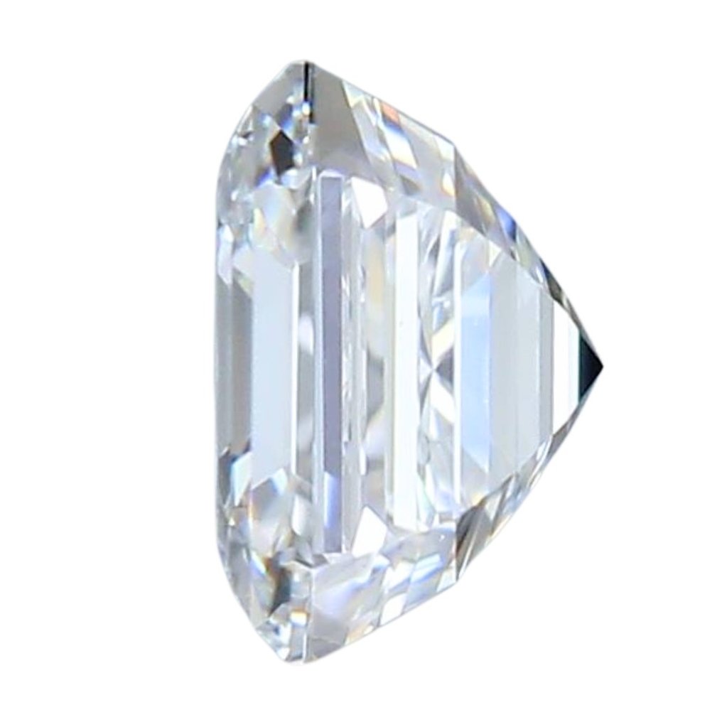 1 pcs 鑽石 - 0.70 ct - 方形, 祖母綠形 - E(近乎完全無色) - VS1 #2.1