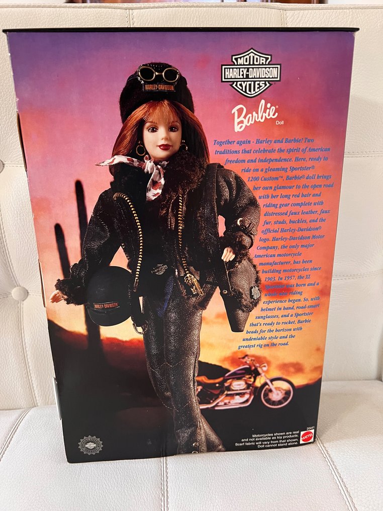Mattel  - Barbie-docka Harley Davidson, 2 della serie , 1998 NRFB #1.2