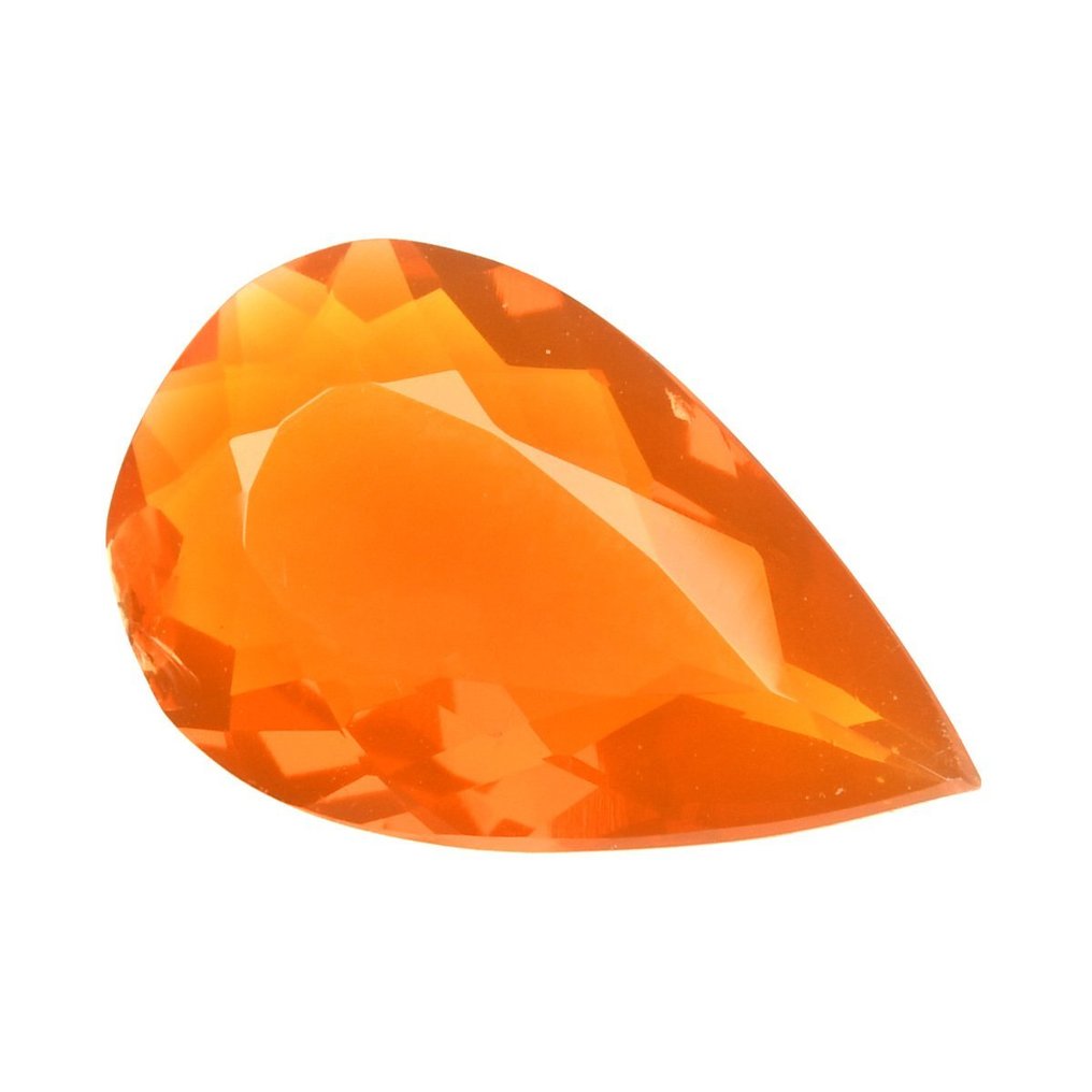 1 pcs Arancio intenso Opale di fuoco - 2.67 ct #2.1