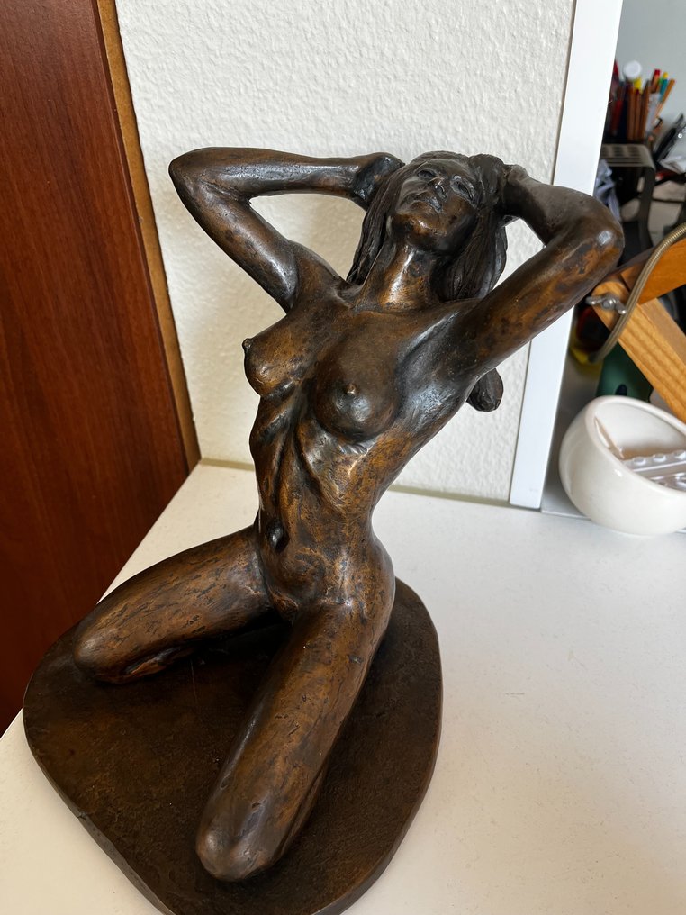Sculpture, Femme nue - 25 cm - Bronze #1.1