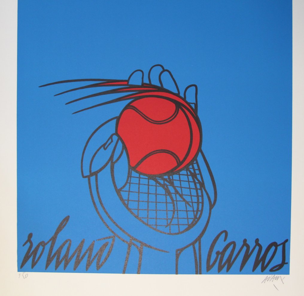Valerio Adami (1935) - Roland Garros 1980 #2.1