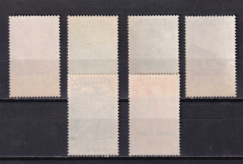 西班牙  - 胡比角、几内亚、伊夫尼、丹吉尔——1943年——慈善——居中良好 #2.1