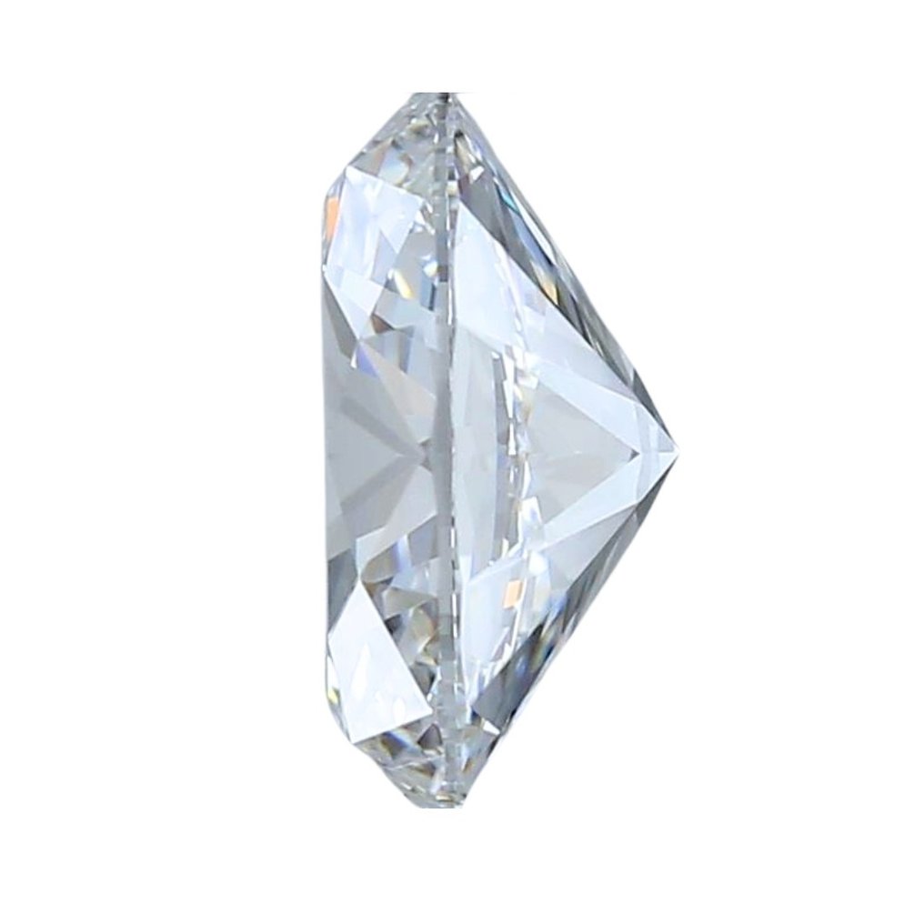 1 pcs Diamant  (Natural)  - 0.90 ct - Oval - D (färglös) - VVS1 - Gemological Institute of America (GIA) #2.1