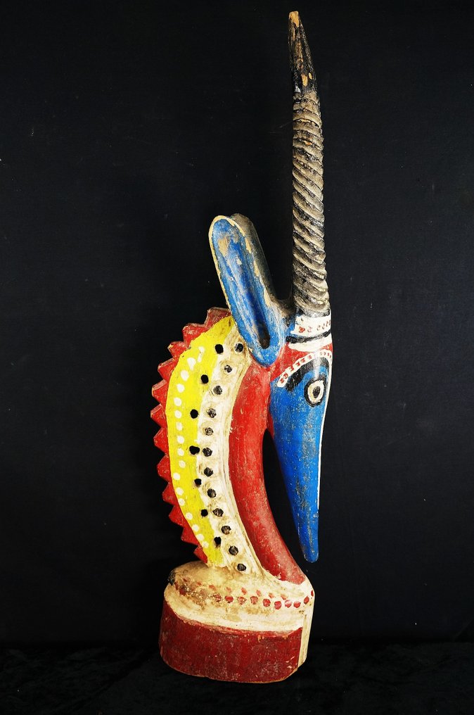 Sogow tyi wara puppet - Bozo - Mali  (No Reserve Price) #1.1