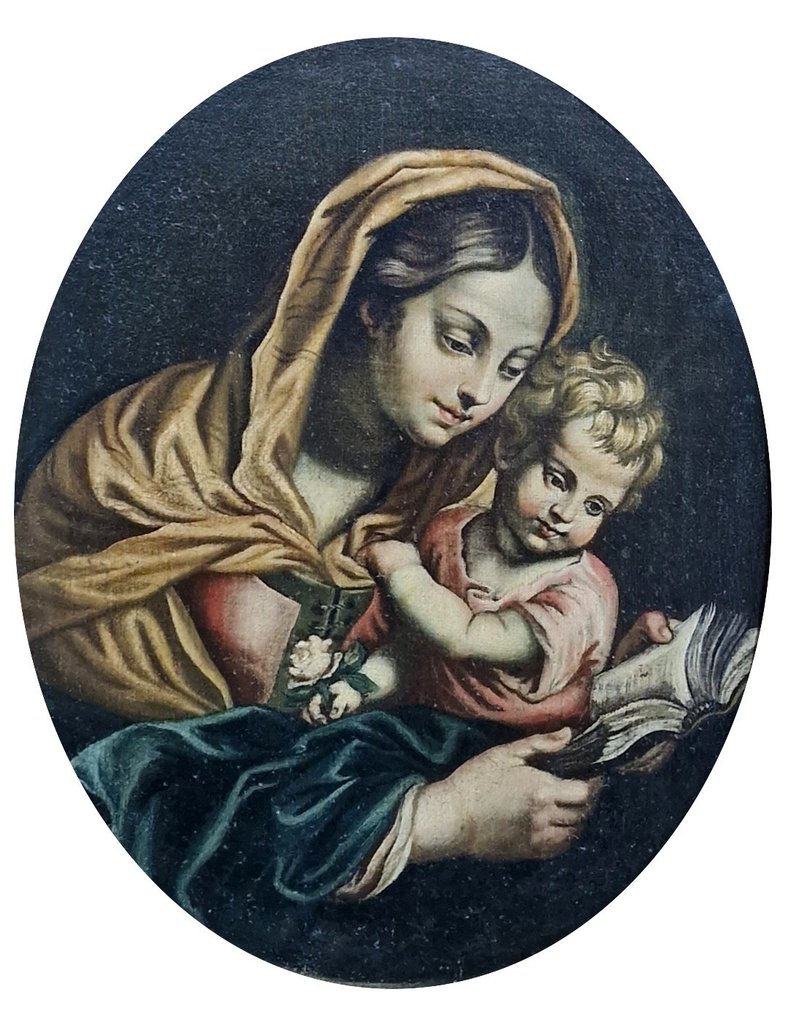Scuola emiliana (XVII) - Madonna con bambino #1.1
