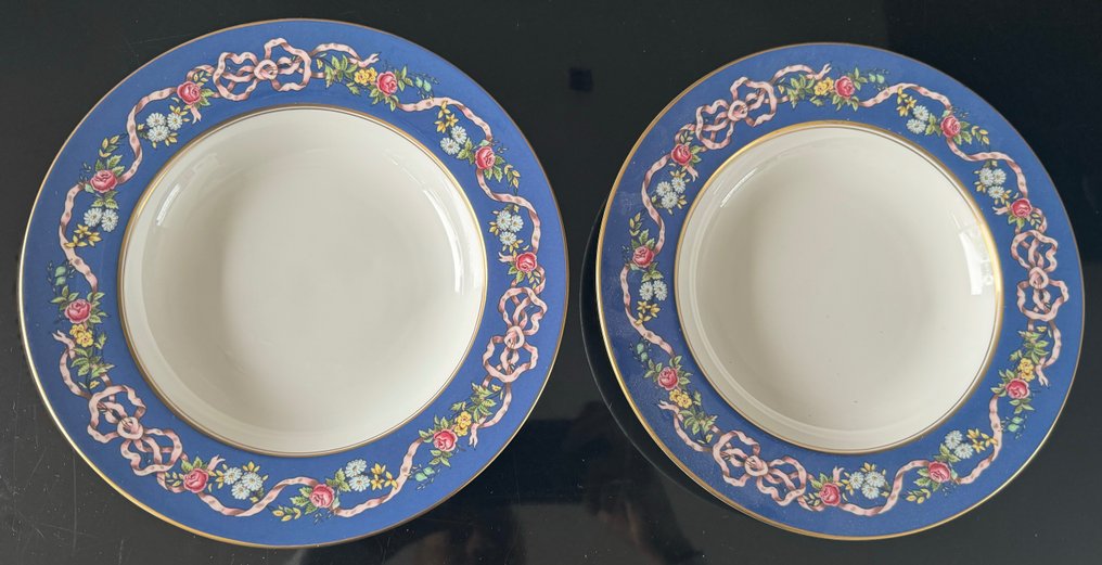 Spode - Bowl (37) - RIBBONS AND ROSES - Porcelain #3.1